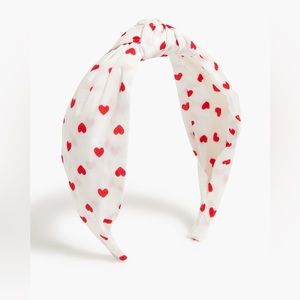 J. Crew Printed knot headband